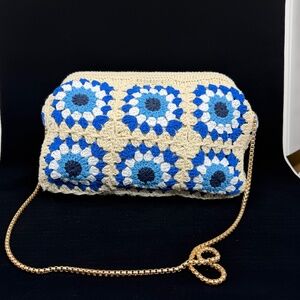 hand Made Purse Blue